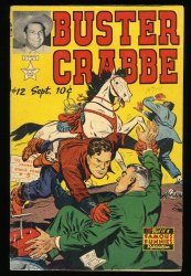 Cover Scan: Buster Crabbe #12 VG- 3.5 Final Issue! - Item ID #367181