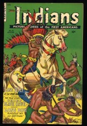 Cover Scan: Indians #16 VF- 7.5 PIcture Stories of the First Americans! - Item ID #367184