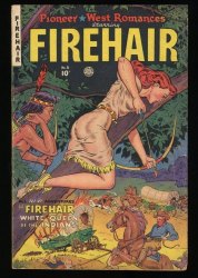 Cover Scan: Pioneer West Romances #6 VG- 3.5 (Restored) Firehair! Maurice Whitman Cover - Item ID #367187
