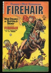 Cover Scan: Firehair Comics (1948) #7 VF- 7.5 - Item ID #367188