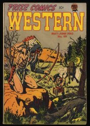 Cover Scan: Prize Comics Western #99 FN 6.0 John Severin Cover and Art! - Item ID #367189