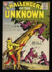 Cover Scan: Challengers Of The Unknown #5 FN+ 6.5 Jack Kirby Wally Wood Art! - Item ID #367194