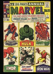 Cover Scan: Marvel Tales (1964) #1 VG+ 4.5 Annual Spider-Man Iron Man Thor! - Item ID #367195