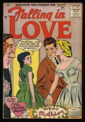 Cover Scan: Falling In Love #3 VG/FN 5.0 Early Silver Age Romance! - Item ID #367204