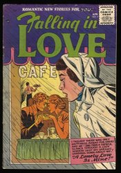 Cover Scan: Falling In Love #4 FN- 5.5 Early Silver Age Romance! - Item ID #367205