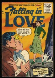 Cover Scan: Falling In Love #5 VG+ 4.5 Early Silver Age Romance! - Item ID #367206