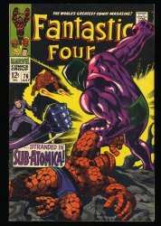 Cover Scan: Fantastic Four #76 VF- 7.5 Silver Surfer! Galactus! Kirby/Sinnott Cover! - Item ID #367209