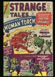 Cover Scan: Strange Tales #121 FN+ 6.5 Human Torch! Dr. Strange! - Item ID #367222