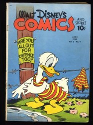 Cover Scan: Walt Disney's Comics And Stories #21 VG+ 4.5 - Item ID #367242