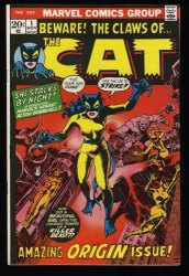 Cover Scan: Cat (1972) #1 FN+ 6.5 Origin Issue! 1st Appearance Greer Grant (Tigra)! - Item ID #367245
