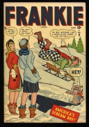 Cover Scan: Frankie Comics #9 FN/VF 7.0 Marvel Timely Good Girl Art! - Item ID #367284