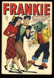Cover Scan: Frankie Comics #11 FN- 5.5 Marvel Timely Good Girl Art! - Item ID #367285