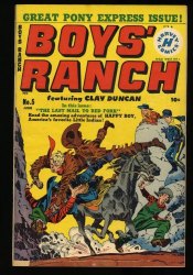 Cover Scan: Boys' Ranch #5 VG+ 4.5 Jack Kirby Art!!! - Item ID #367287