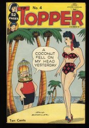 Cover Scan: Tip Topper Comics #4 FN/VF 7.0 Golden Age Good Girl Art! - Item ID #367288