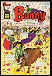 Cover Scan: Bunny #17 NM- 9.2 Bull Riding Cover Harvey Teen Comic! - Item ID #367422