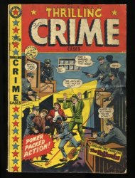 Cover Scan: Thrilling Crime Cases #41 VG+ 4.5 L.B. Cole Cover! 1st Issue! - Item ID #367433