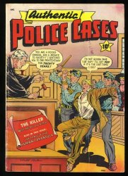Cover Scan: Authentic Police Cases #13 GD/VG 3.0 Matt Baker Cover and Art! - Item ID #367435