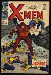 Cover Scan: X-Men #32 FN+ 6.5 3rd Juggernaut Appearance! Jack Kirby! Werner Roth! - Item ID #367467
