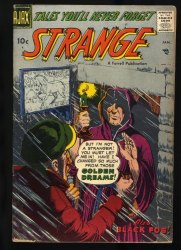 Cover Scan: Strange (1957) #5 FN 6.0 Golden Dreams, Black Fog!!! - Item ID #367869