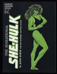 Cover Scan: Marvel Graphic Novel #18 NM+ 9.6 She-Hulk Appearance! John Byrne Art! - Item ID #367884