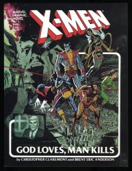 Cover Scan: Marvel Graphic Novel #5 NM 9.4 God Loves, Man Kills X-Men! - Item ID #367889