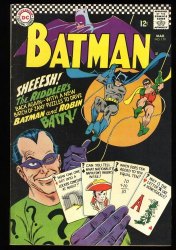 Cover Scan: Batman #179 FN 6.0 2nd Appearance Silver Age Riddler! Gil Kane Art! - Item ID #367931