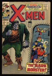 Cover Scan: X-Men #40 VF- 7.5 Classic Cover! Frankenstein Appearance! Cyclops! - Item ID #367953