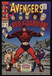 Cover Scan: Avengers #43 VF+ 8.5 1st Appearance of Red Guardian! Black Widow! - Item ID #368775