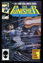 Cover Scan: Punisher (1986) #1 NM+ 9.6 1st Solo Punisher!  Mike Zeck cover! - Item ID #368787