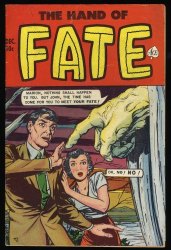 Cover Scan: Hand Of Fate #8 FN- 5.5 Pre-Code Golden Age Horror! - Item ID #368911