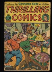 Cover Scan: Thrilling Comics #48 GD- 1.8 Cover Art by Alex Schomburg!!! - Item ID #368950