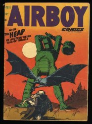 Cover Scan: Airboy Comics v10 #3 GD/VG 3.0 Very Rare Robot Cover! - Item ID #368979