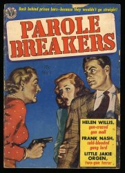 Cover Scan: Parole Breakers (1951) #1 VG- 3.5 Avon Pre-Code Golden Age Crime! - Item ID #368997