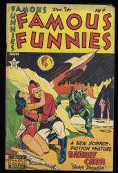 Cover Scan: Famous Funnies #191 VG/FN 5.0 Barney Carr Space Detective Begins Buck Rogers! - Item ID #369003