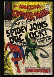 Cover Scan: Amazing Spider-Man #56 FN/VF 7.0 Doctor Octopus Appearance! Romita Cover! - Item ID #369126