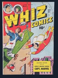 Cover Scan: Whiz Comics #67 FN- 5.5 Captain Marvel Shazam! - Item ID #369144