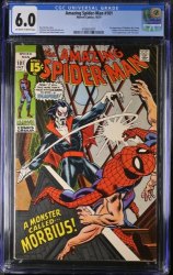 Cover Scan: Amazing Spider-Man #101 CGC FN 6.0 1st Full Appearance of Morbius! - Item ID #369205