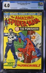 Cover Scan: Amazing Spider-Man #129 CGC VG 4.0 1st Appearance of Punisher! - Item ID #369224