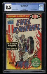 Cover Scan: Evel Knievel #0 CGC VF+ 8.5 Off White to White - Item ID #369813