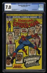 Cover Scan: Amazing Spider-Man #121 CGC FN/VF 7.0 Death of Gwen Stacy! - Item ID #369814
