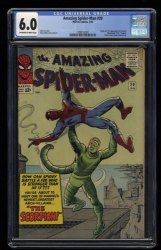 Cover Scan: Amazing Spider-Man #20 CGC FN 6.0 1st Full Appearance of Scorpion! - Item ID #369823