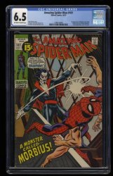 Cover Scan: Amazing Spider-Man #101 CGC FN+ 6.5 1st Full Appearance of Morbius! - Item ID #369825