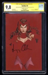 Cover Scan: Avengers #56 CGC NM/M 9.8 SS Signed Elizabeth Olsen! Christopher Cover C - Item ID #370052