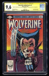 Cover Scan: Wolverine (1982) #1 CGC NM+ 9.6 SS Signed 4X Stan Lee Frank Miller Claremont! - Item ID #370056