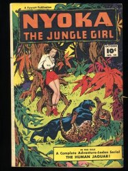 Cover Scan: Nyoka, the Jungle Girl #24 FN+ 6.5 - Item ID #370437