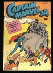 Cover Scan: Captain Marvel Jr.  #68 VG+ 4.5 - Item ID #370475