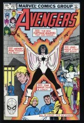 Cover Scan: Avengers #227 NM+ 9.6 Monica Rambeau joins! - Item ID #372066