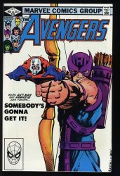 Cover Scan: Avengers #223 VF+ 8.5 Ant-Man Hawkeye Cover! - Item ID #372067