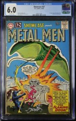 Cover Scan: Showcase #37 CGC FN 6.0 Off White First  Appearance Metal Men!! Mike Esposito! - Item ID #372946
