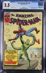 Cover Scan: Amazing Spider-Man #20 CGC VG- 3.5 1st Full Appearance of Scorpion! - Item ID #372967